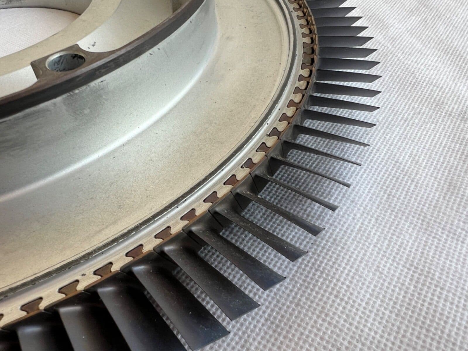 Tornado Aircraft RB199 Jet Engine Disc With 112 Blades GR6C