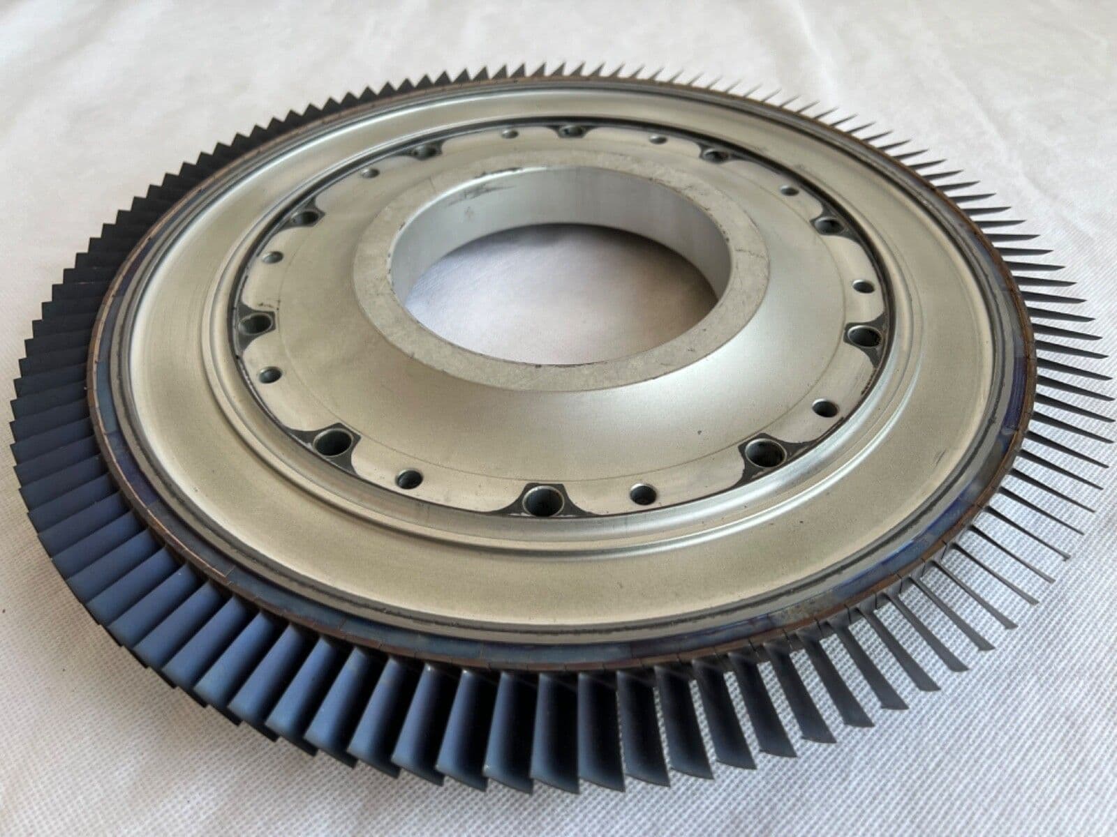 Tornado Aircraft RB199 Jet Engine Disc With 112 Blades GR6C