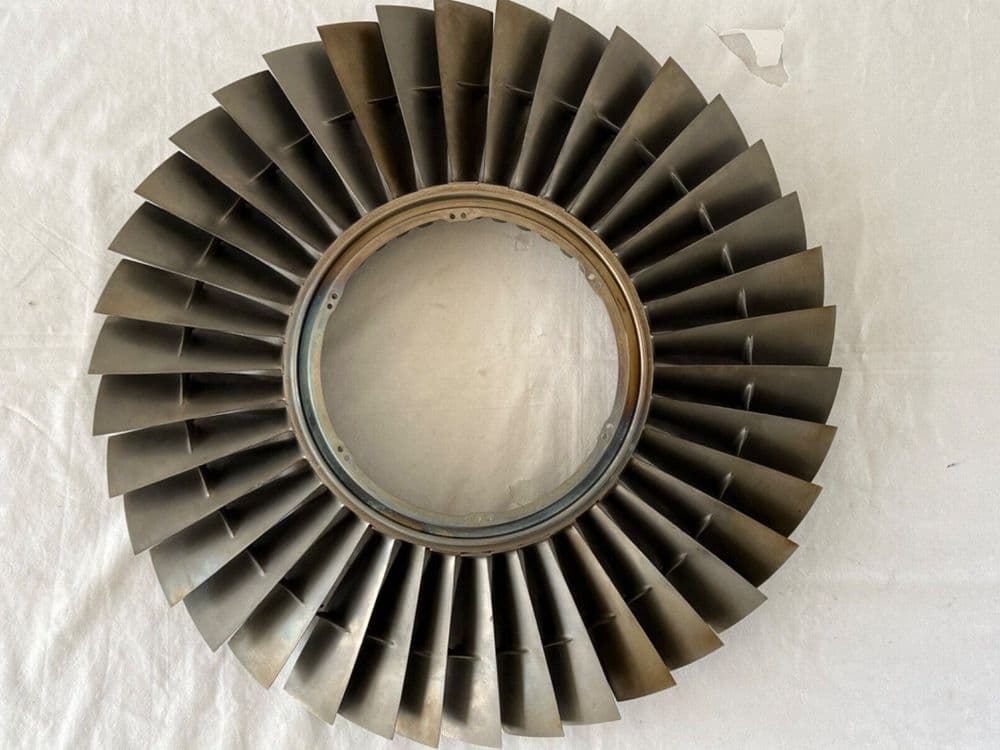 Tornado Aircraft RB199 Jet Engine Stage 2 LP2 Rotor Disc 40 Blades PL53