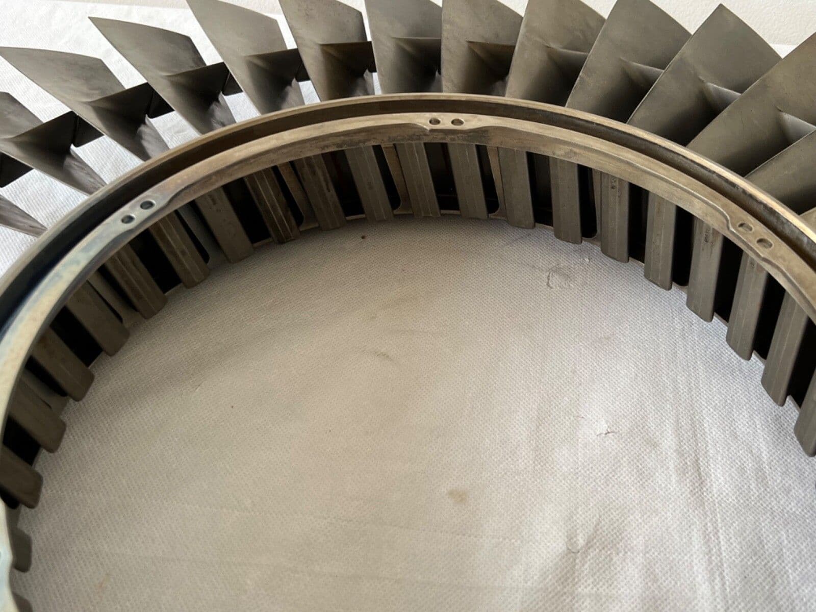 Tornado Aircraft RB199 Jet Engine Stage 2 LP2 Rotor Disc 40 Blades PL53