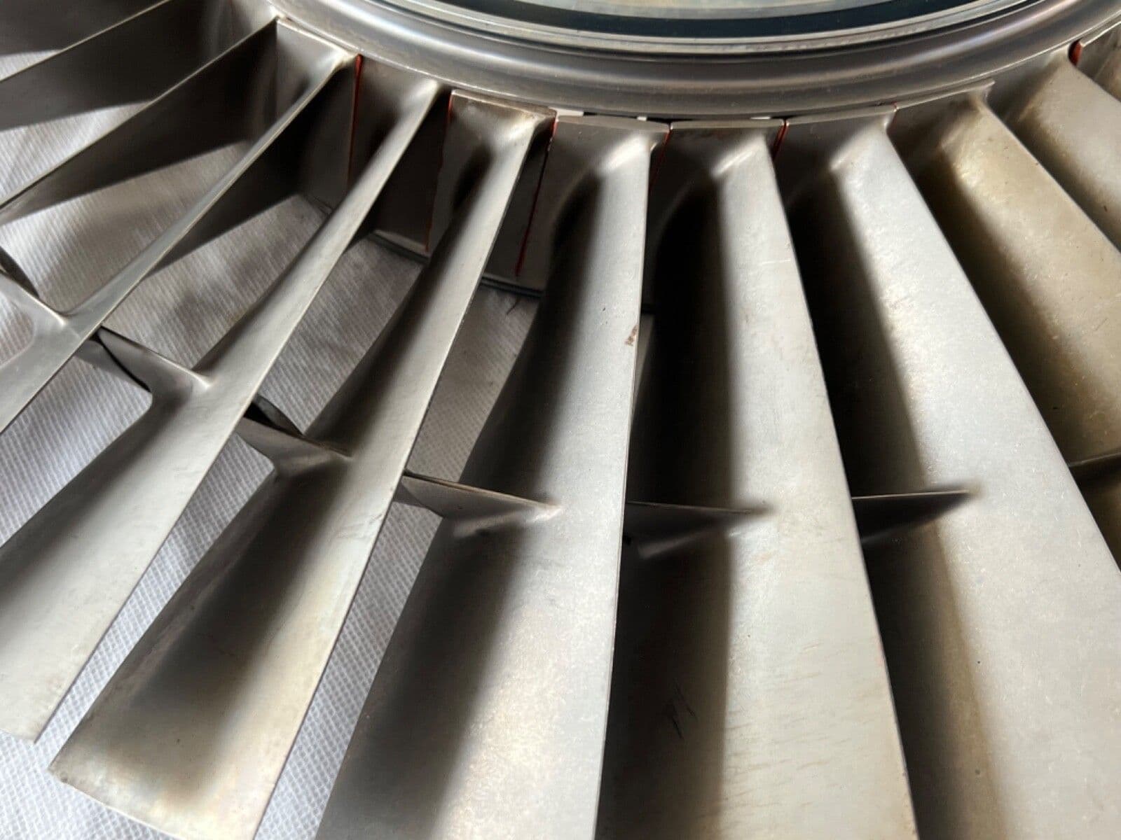 Tornado Aircraft RB199 Jet Engine Stage 2 LP2 Rotor Disc 40 Blades PL53
