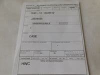 Tornado Aircraft RB199 Jet Engine Stage 3 Casing Part No: JJ934435 [PL21]