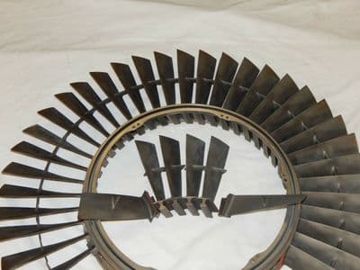 Tornado Aircraft RB199 Jet Engine Stage 3 LP Compressor Blade 16cm [GR401E]