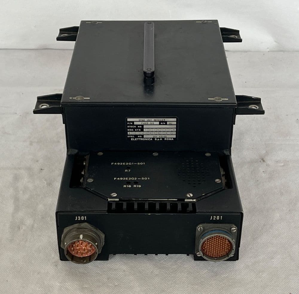 Tornado Aircraft RWR Radar Spine Receiver LRU F492E-503 PL51