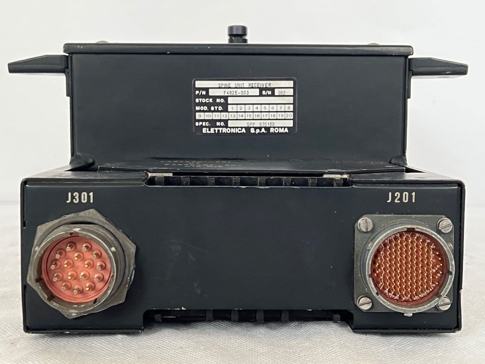 Tornado Aircraft RWR Radar Spine Receiver LRU F492E-503 PL51