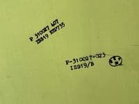 Tornado Aircraft Tail Fin Rib Section Stage 1, P-310027-407 [PL26]