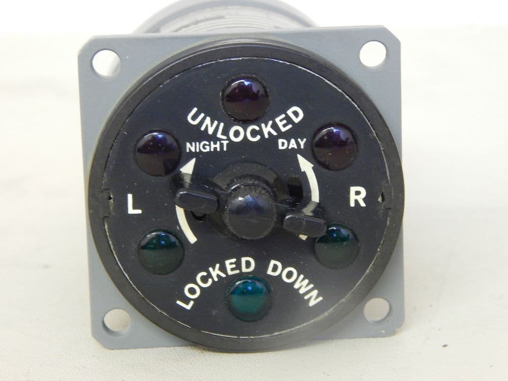 Tornado Aircraft Undercarriage Position Indicator Part No PAN6746-4 1R2C