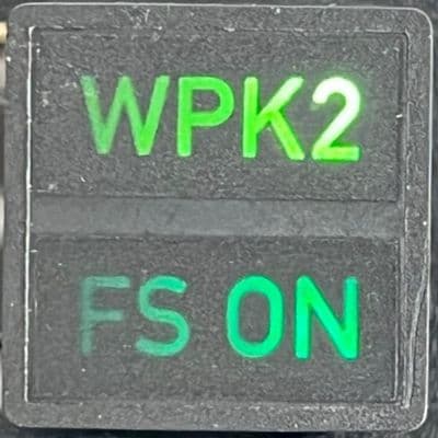 Tornado Aircraft Weapons Control Front Panel 