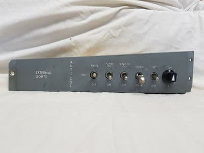 Tornado F3 External Lights Panel from Aircraft ZE338 [GR3D]