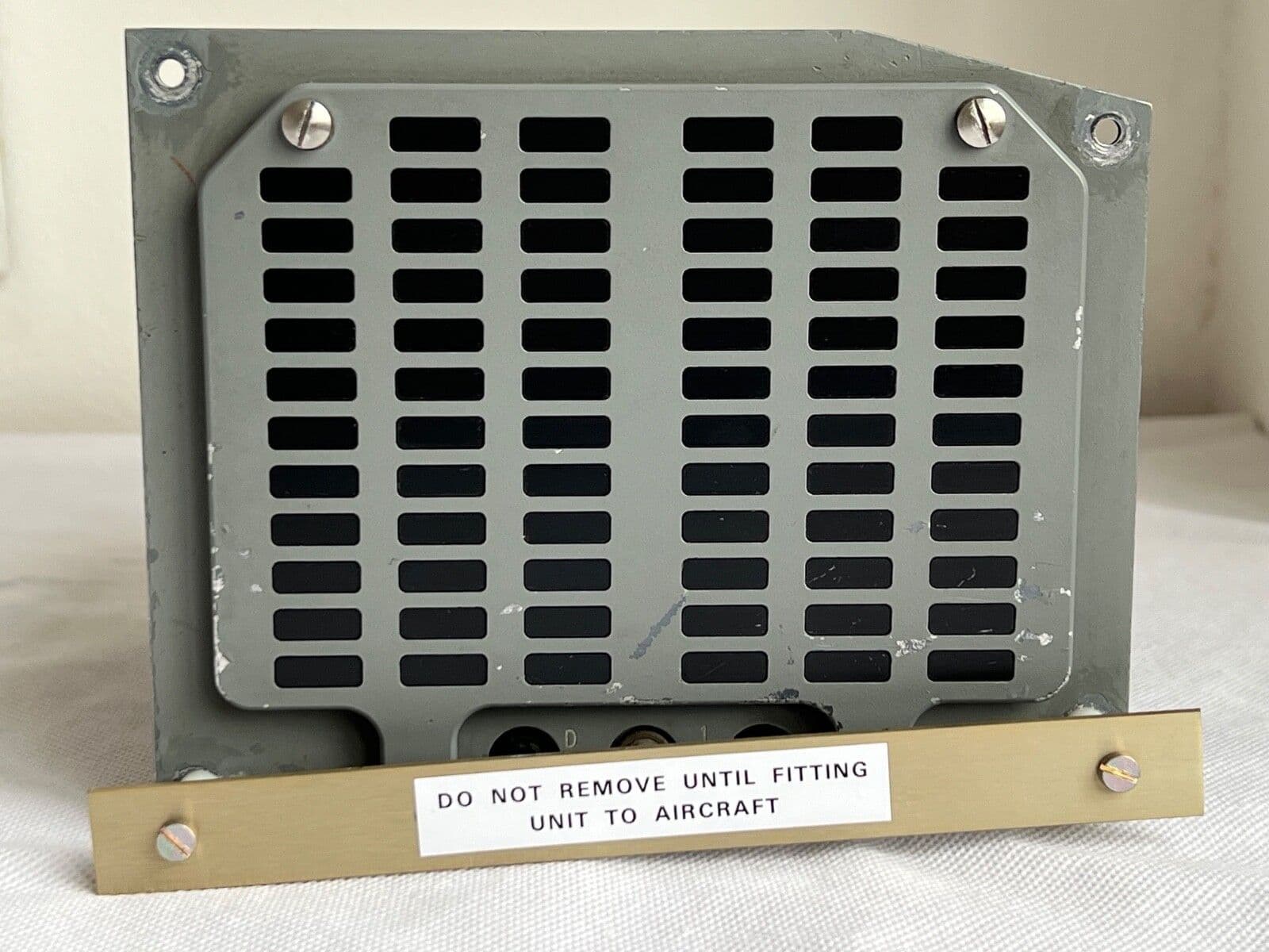 Tornado GR4 Aircraft Front Central Warning Panel From ZG729 D4E