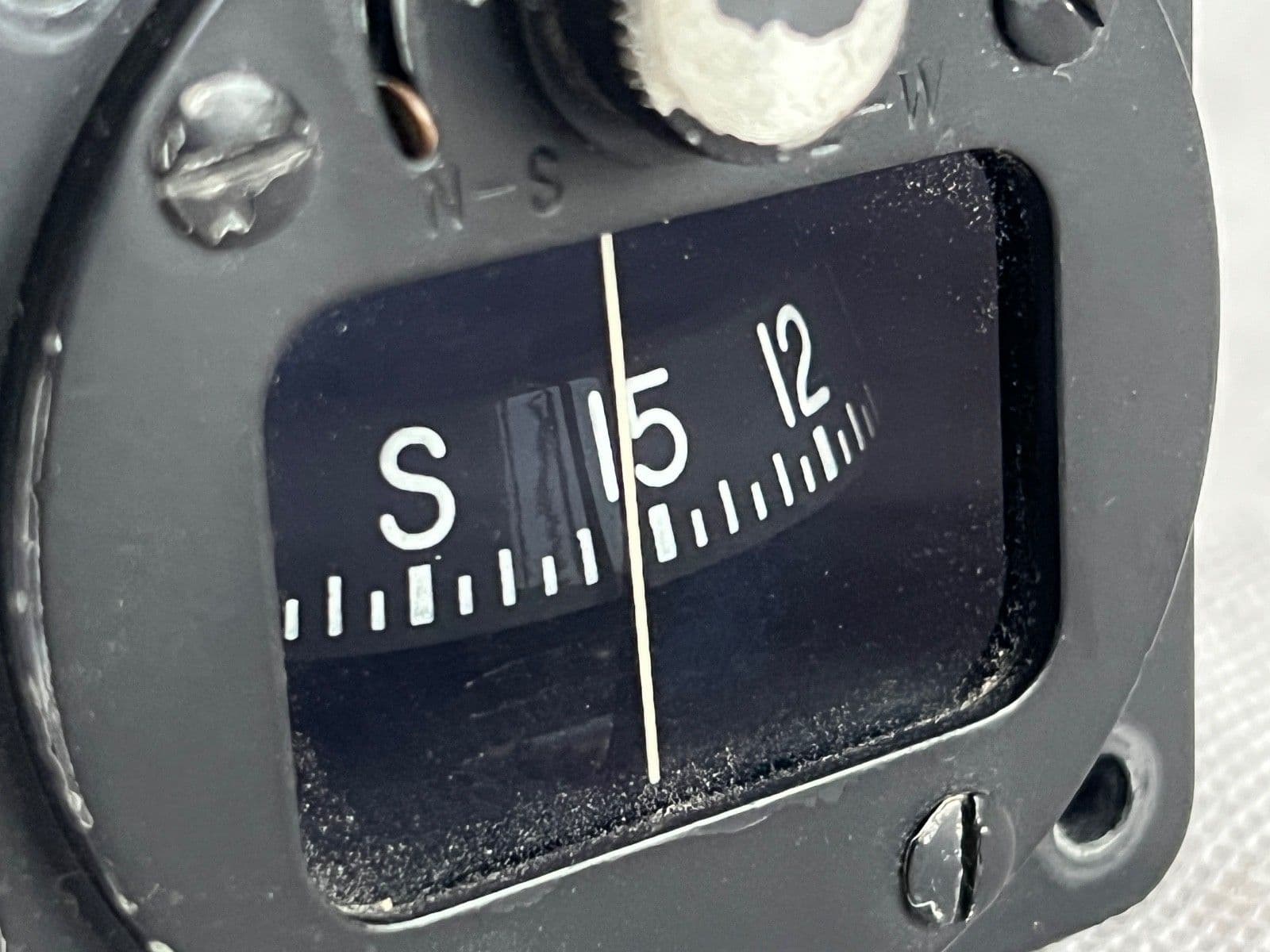 Tornado GR4 Aircraft NVG Standby Magnetic Compass From ZA609 1R8C