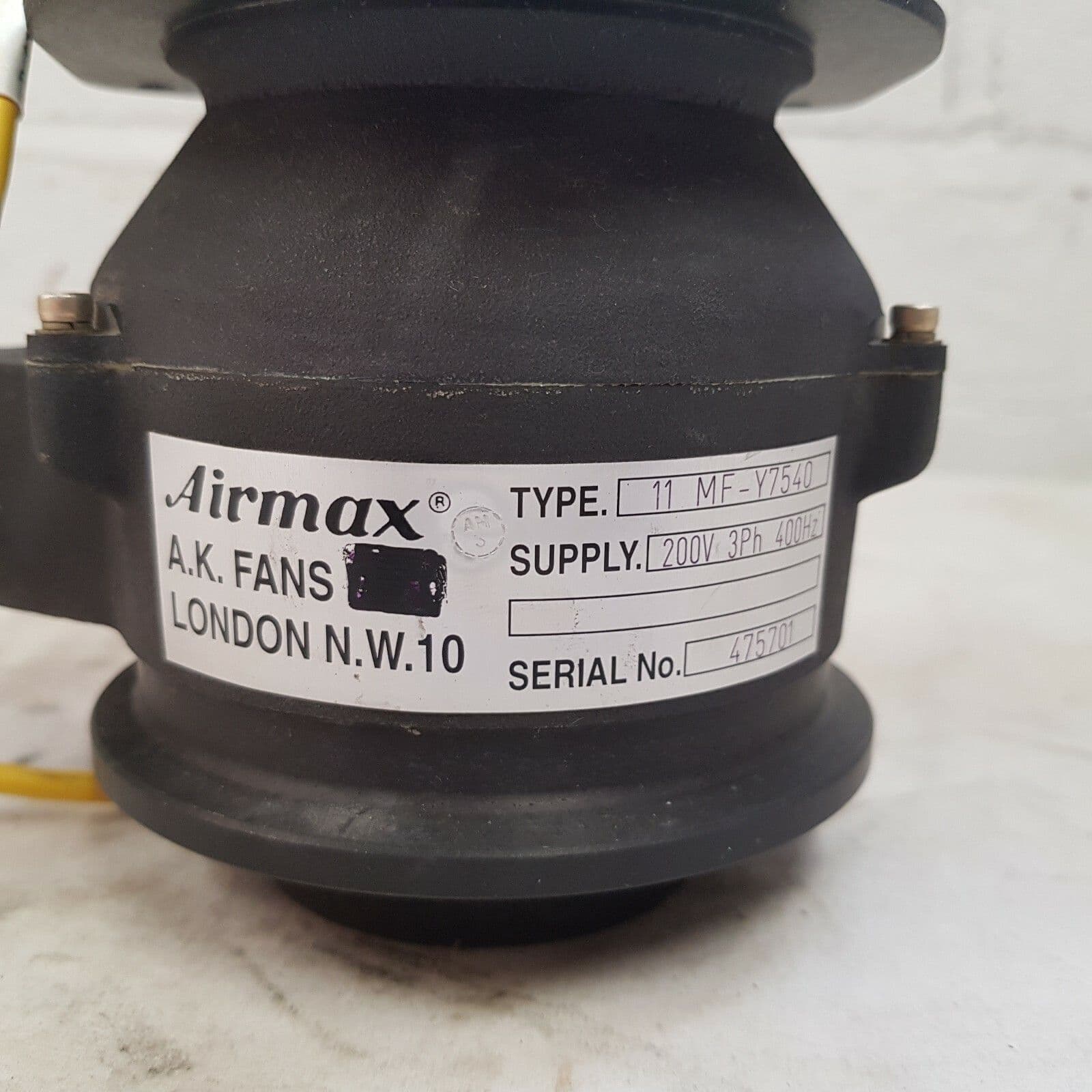 Tornado GR4 Cooling Fan from Aircraft ZD850 Airscrew Howden GR6D
