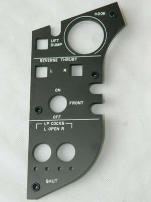 Tornado Rear Cockpit Fascia EL Panel Part No: P.089847-003 [1R9D]