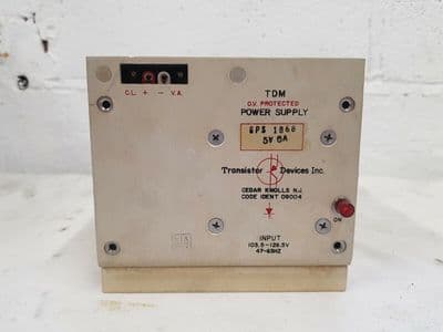 Transistor Devices TDM Power Supply SPS 1868 5V 6A [GR7B]