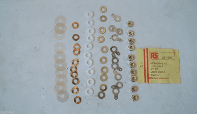 Transistor, Diode Stud Mounting Kit For 10-32 UNF Thread [3R1E, EC55]