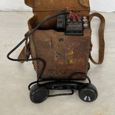 U.S. Army Signal Corps EE-8-A Field Telephone Set [D4E]