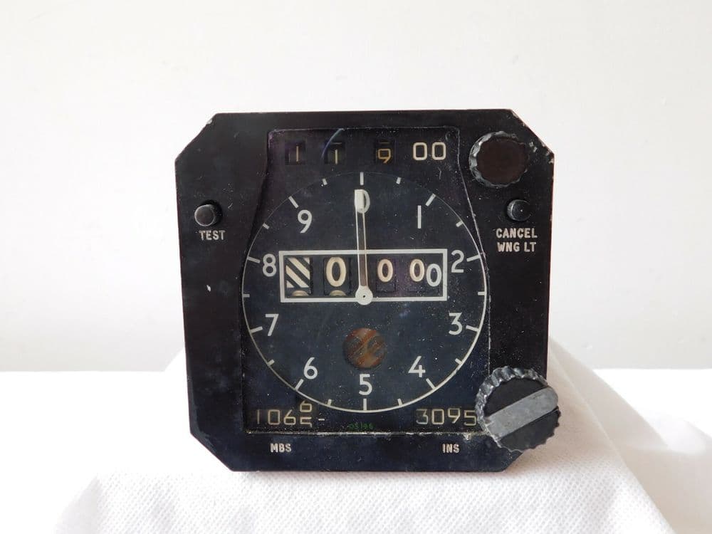VC10 Aircraft Altimeter From ZD239 Ref No 6A/4339511 1R5B