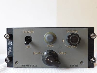 VC10 Aircraft Mic Selector Box Part No UA6085 [1R6B]