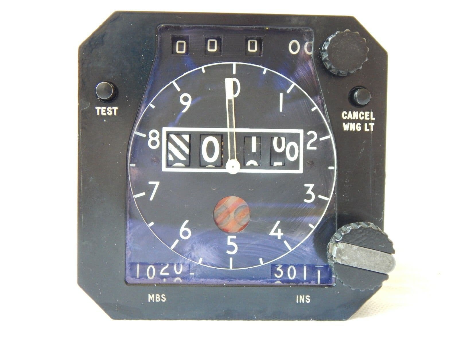 VC10 Aircraft Precision Altimeter Part No 0104KAP-DA1 1R8B