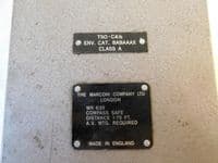 Vickers VC10 Aircraft ADF Receiver From XV104 Part No: W104059 [1R5D]