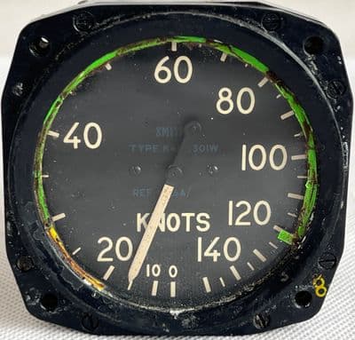 Wessex Helicopter Airspeed Indicator A.S.I, 0-140 Knots [D6C]