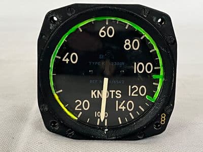 Wessex Helicopter Airspeed Indicator A.S.I Type KAB230IW [D5D]