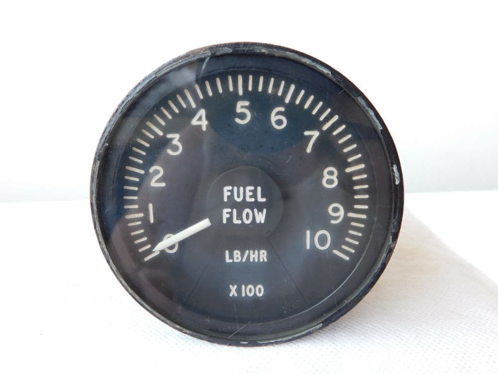 Wessex Helicopter Fuel Flow Gauge Ref No 6A/4339376 1R5A