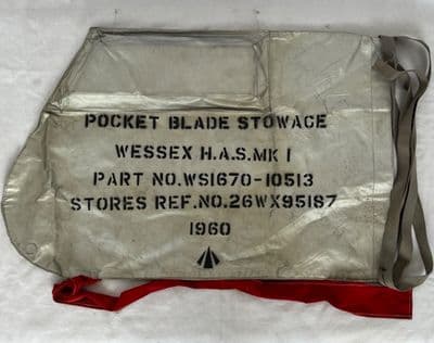 Wessex Helicopter H.A.S MK1 Pocket Blade Stowage Cover [PL54]