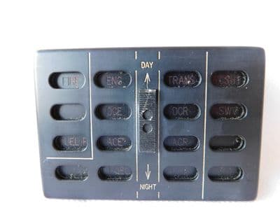 Wessex Helicopter Lower Warning Panel Type C7047 [1R1D]