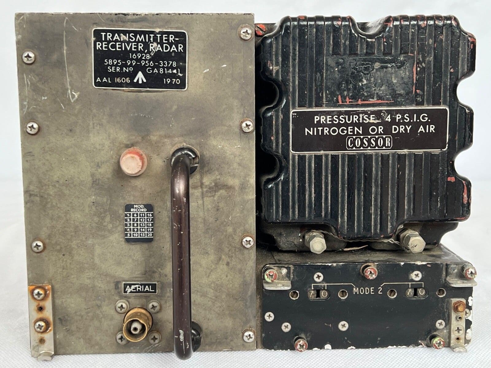 Wessex Helicopter Radar Transmitter Receiver 16928 D2B
