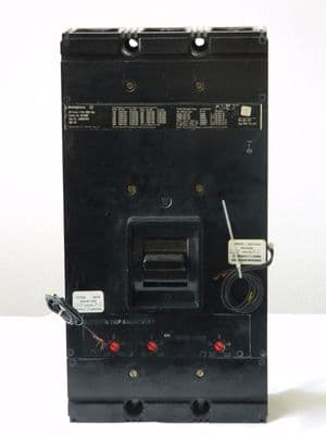 Westinghouse 800A Magnetic Circuit Breaker, 3 Pole, Ottermill MA3800  [1R8A]