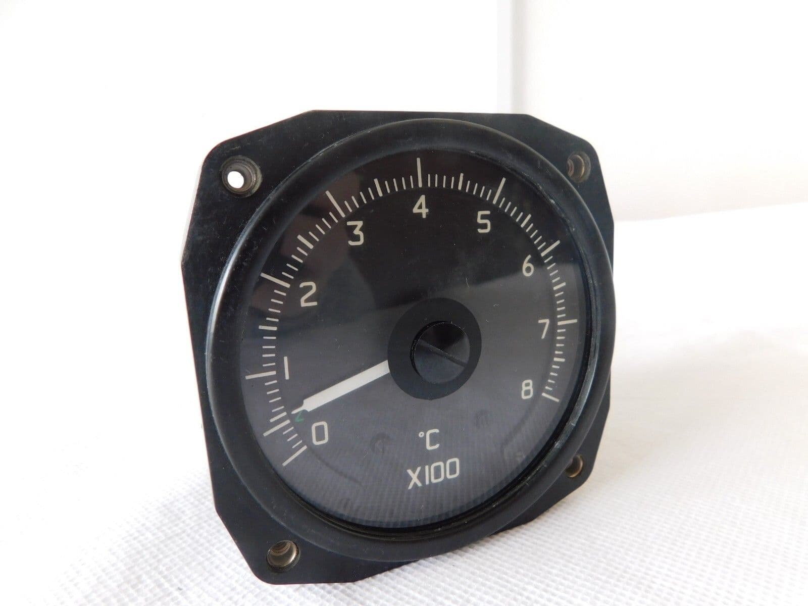 Weston Instruments Aircraft 0-800 C Temperature Indicator Gauge D4C