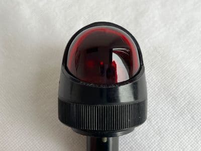 WW2 Aircraft Wing Tip Navigation Lamp, Red, 5C/494 [D5D]