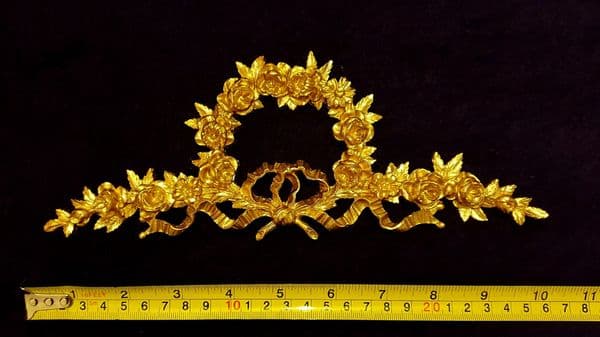 DECORATIVE MOUNT FLORAL PLASTIC WALL MIRROR DECORATION (No43)