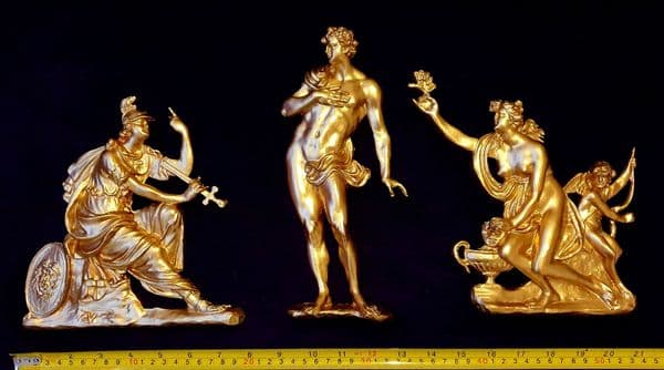 FRENCH ANTIQUE LOUIS XIV RESIN WALL STATUES RELIEF MOULDING DECORATION (No30)