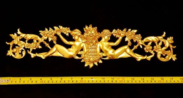 LARGE LOUIS XVI CHABBY CHIC WALL MIRROR MOULDING DECORATION (No47)
