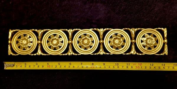 LARGE LOUIS XVI URN PLASTIC ORNATE WALL MIRROR MOULDING DECORATION (No156)