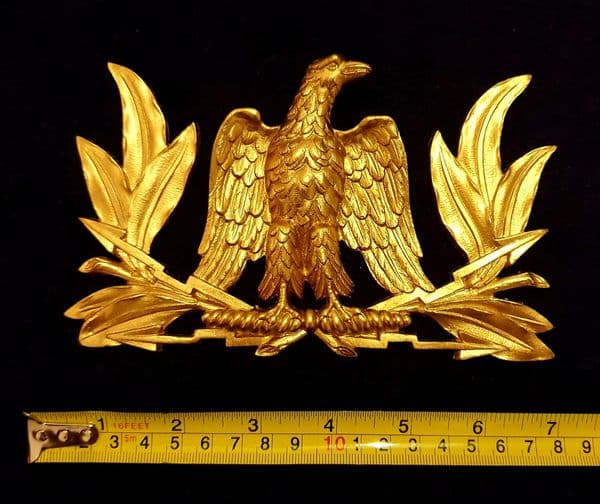 ORNATE ANTIQUE STYLE EAGLE WALL MIRROR MOULDING DECORATION (No144)