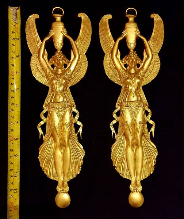 PAIR EMPIRE WALL DOOR MOULDING DECORATION (No24)
