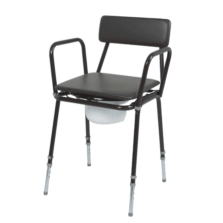 Adjustable Height Commode