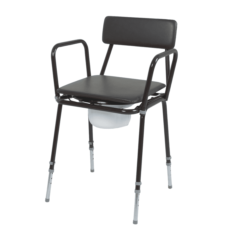 Adjustable Height Commode