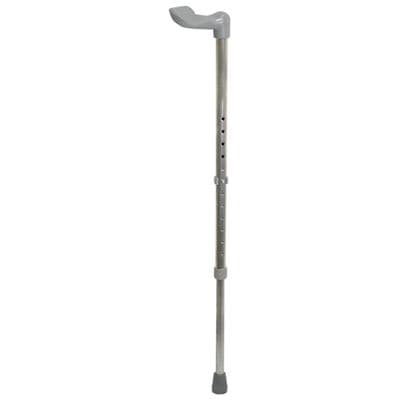 ALUMINIUM ERGONOMIC WALKING STICK RIGHT MEDIUM