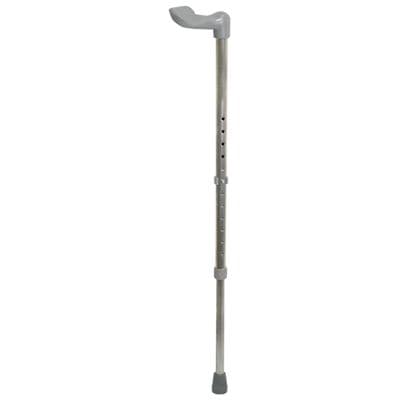 ALUMINIUM ERGONOMIC WALKING STICK RIGHT MEDIUM