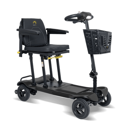 Atom Fold Boot Scooter Matt black