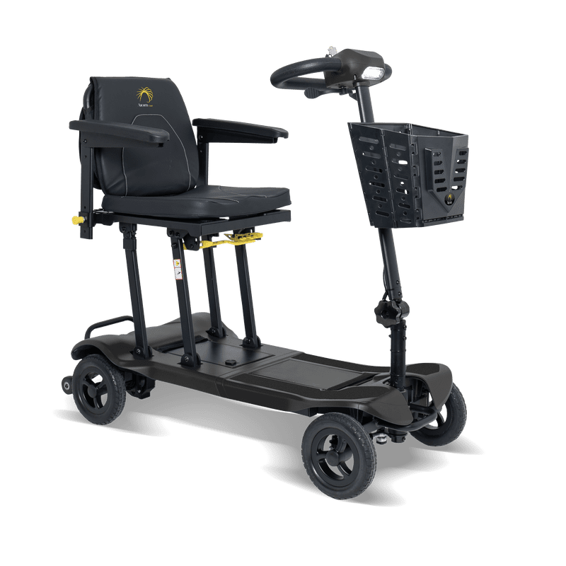 Atom Fold Boot Scooter Matt black