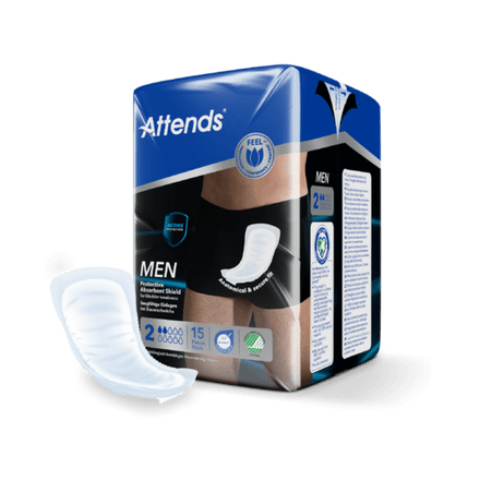 Attends For Men 2 Protective Shield