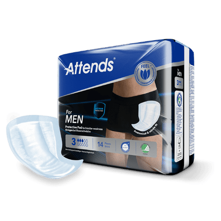 Attends For Men 3 Protective Pad