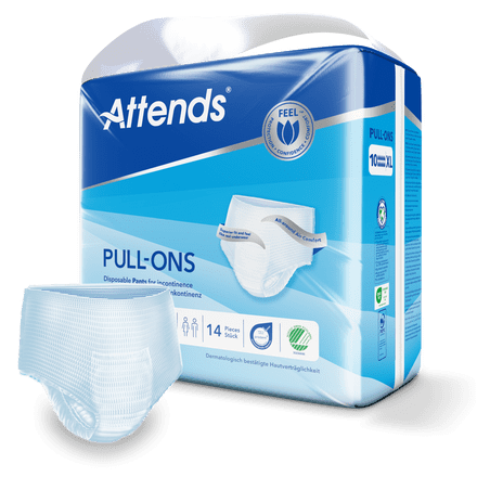 Attends Pull-Ons 10 XL (2190ml) 14 Pack