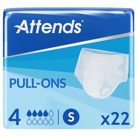 Attends Pull-Ons 4 Small (1190ml) 22 Pack