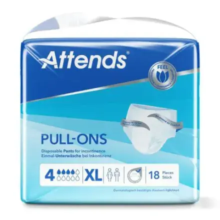 Attends Pull-Ons 4 XL (1186ml) 18 Pack